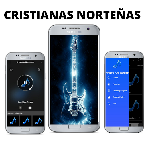 Android application musica cristiana norteña screenshort