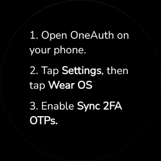 Screenshot of Authenticator App - OneAuth