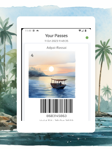 Goa River Navigation App Screenshot