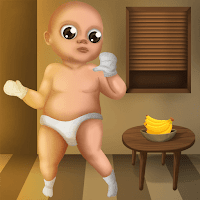 Scary Baby in the Dark & Yellow House Simulator