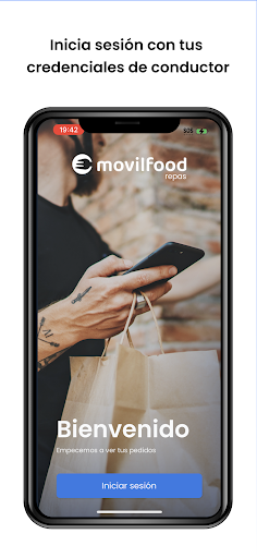 Android application movilfood repas screenshort