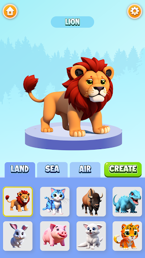 Android application Animal Maker : Merge Safari screenshort