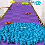 Cover Image of Download Crowd run 3D 1.0 APK