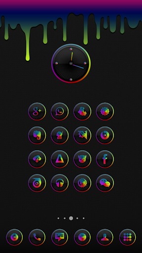 Aurorae Clock Widget