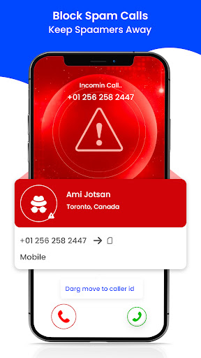 Caller ID Name & Location Screen 2