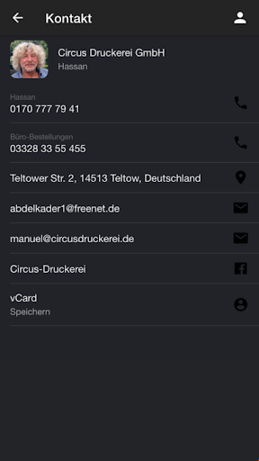 Circus Druckerei Screen 3
