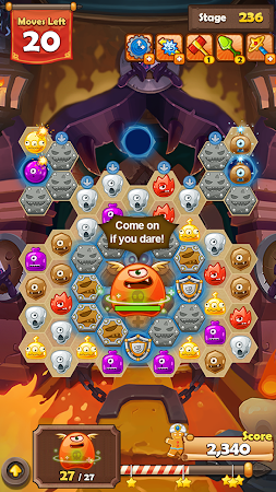 Game screenshot Monster Busters: Hexa Blast apk download