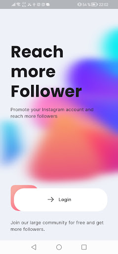 Android application Follow Booster for Instagram screenshort