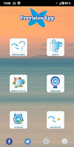 Screenshot 1 PrevisionApp | Surf y olas android