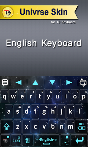 Universe Skin for TS Keyboard Screen 2