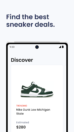 Android application Sanctuary: Sneaker Market Data screenshort