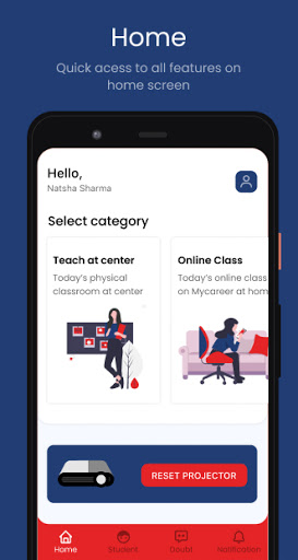 Virohan myClass Screen 2