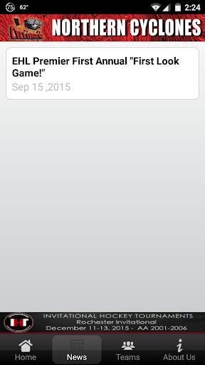 Northern Cyclones Hockey