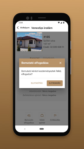 VeneoSys - Az ingatlanos app Screen 3