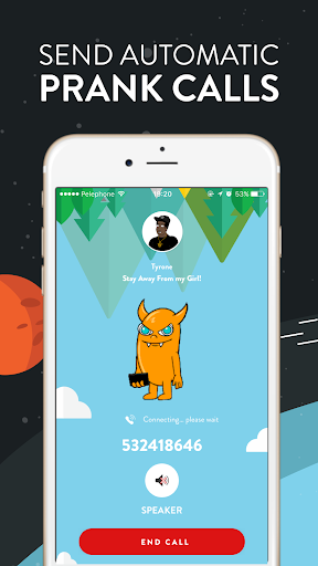 Android application Prank Call Voice Changer App screenshort
