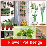 Flower Pot Design icon
