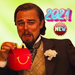 Cover Image of Download Stickers Memes Dicaprio 1.1 APK