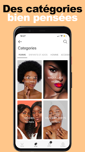 Allshades, Beauté afro & métis Screen 3