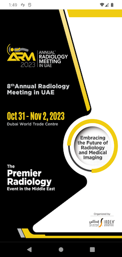 Android application Annual Radiology Meeting (ARM) screenshort