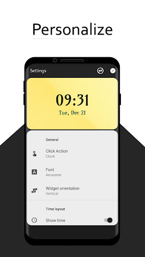 1Digit: Customizable Widget Screen 2