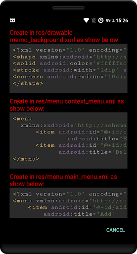 SQLite Database Tutorial Demo