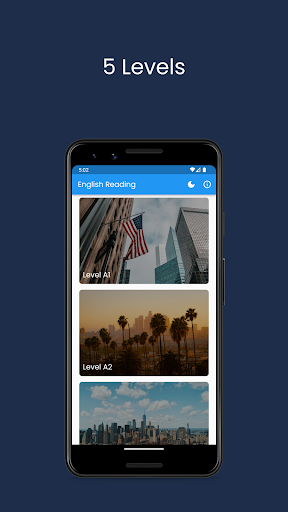 Android application English Reading screenshort