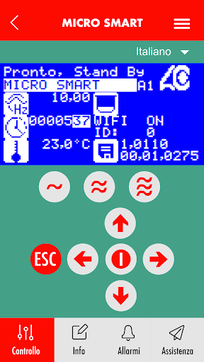 Cattani SmartApp Screen 3