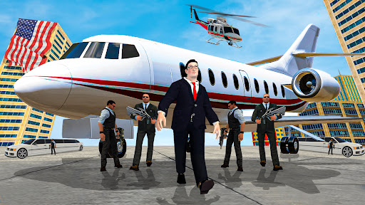Android application President Games Heli Simulator screenshort