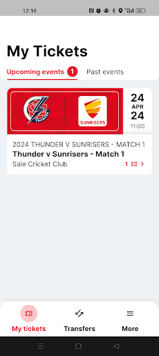 Lancashire Cricket Tickets Screen 2