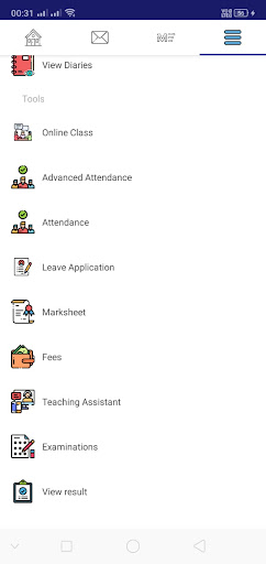 Android application Familia School screenshort