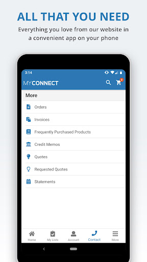 ISN MyConnect Screen 3