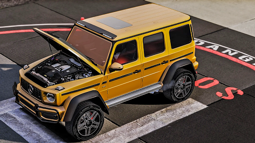 Android application Mercedes G63 Driving Simulator screenshort