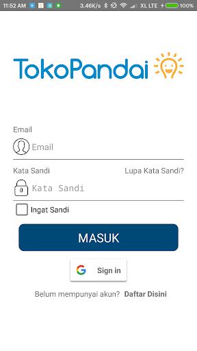 Toko Pandai - Digital Payment Screen 3