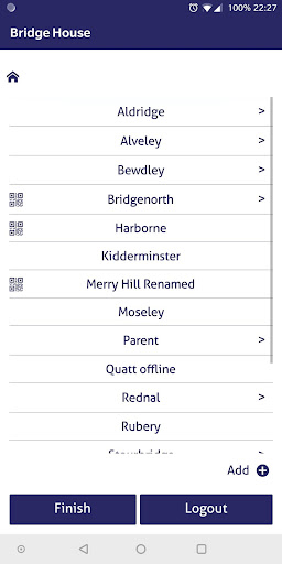 Timegate Location Manager Screen 3