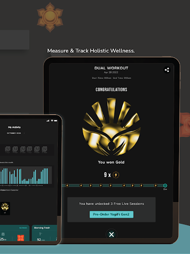Screenshot of YogiFi: Smart Yoga Trainer