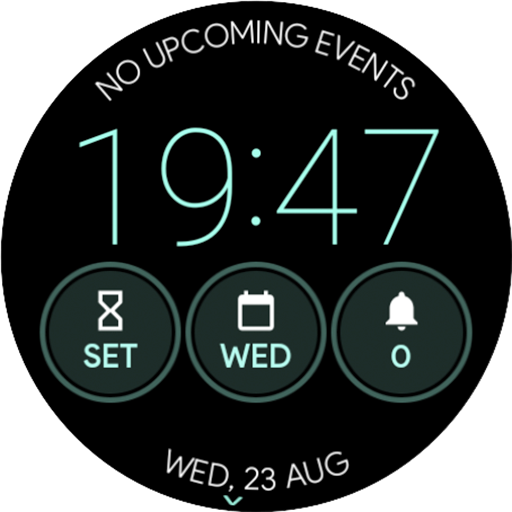 JHW Digital Thin: Watch face - Apps on Google Play