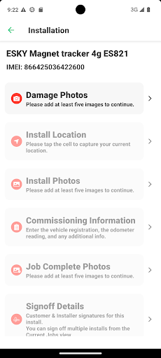 App screenshot