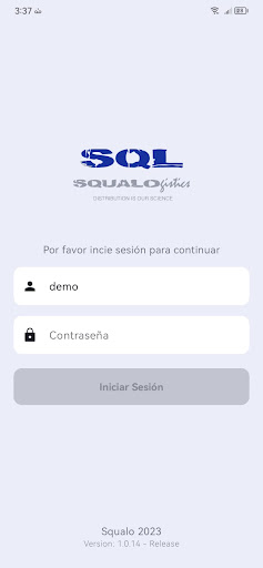 Android application SqualoApp screenshort