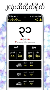 Myanmar 2D3D Live - MM Version