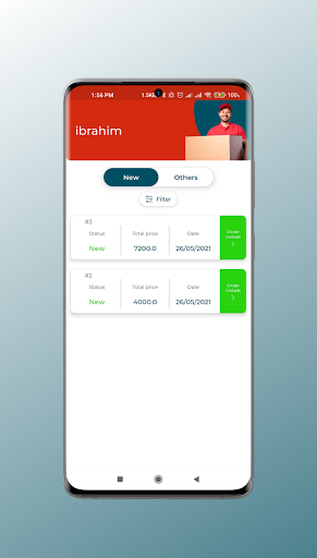 Onyx Restaurant Delivery Screen 3