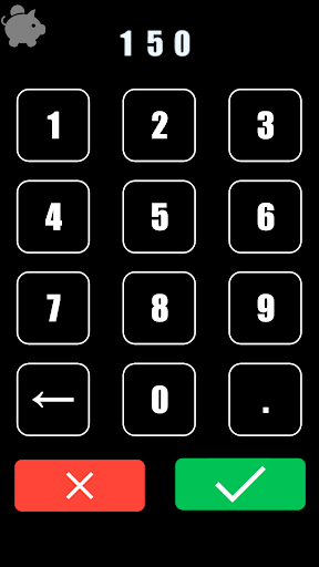 Simple piggy bank goals Screen 2