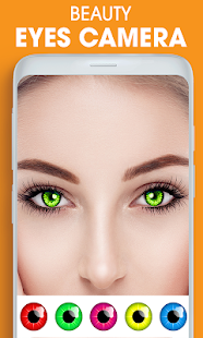 Auge, Haarfarbe ändern: Auge Farbe Foto Editor Screenshot