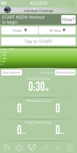 NSD Workout Screen 2