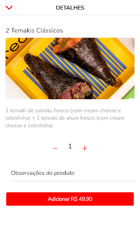Recruta Sushi Screen 2