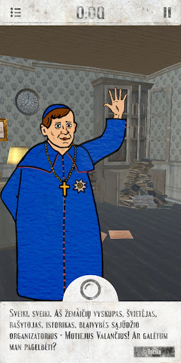 Android application Svečiuose pas Motiejų Valančių screenshort