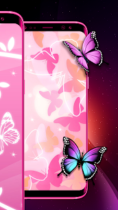 Pink Butterfly Live Wallpaper For PC installation