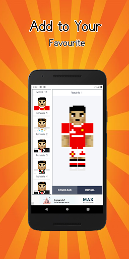 Football Skin for Minecraft PE