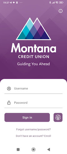 Android application Montana Credit Union Mobile Ap screenshort