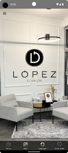 Android application Lopez El Salon screenshort