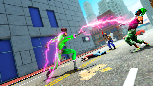Superhero Battle :Street Fight 2.0.6 APK + Mod (Remove ads / Weak enemy) for Android